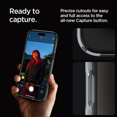 10. Spigen Ultra Hybrid-Hülle für iPhone 16 Pro Max – transparent