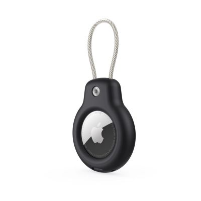 3. Tech-Protect Rough Vein 2er-Pack Hülle für Apple AirTag – Schwarz