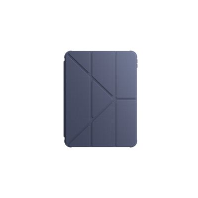 4. AmazingThing Titan Pro Hülle für iPad Pro 11" M5 mit 720° drehbarem Ständer und Stifthalter - Marineblau