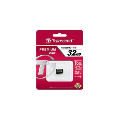 2. 32 GB Transcend SDHC Class 10 microSD-Karte mit Adapter