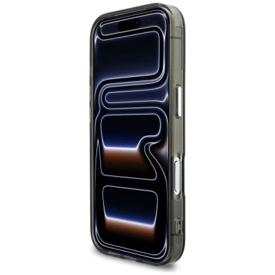 5. Karl Lagerfeld IML KL Script Logo MagSafe Hülle für iPhone 17 Pro Max - Schwarz