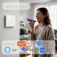 4. QOLTEC LICHT-EIN/AUS-SCHALTER | 1-KANAL-BERÜHRUNG | WLAN | TIMER | TUYA | WEISS