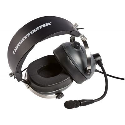 6. Thrustmaster T.Flight US Air Force Edition Kabelgebundenes Gaming-Headset mit Kopfbügel, Schwarz