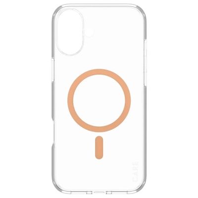 3. CARE by PanzerGlass Flaggschiff-Hülle iPhone 16 Plus 6,7" pfirsich/pfirsich MagSafe 1375