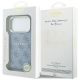 8. Guess Embossed 4G Classic MagSafe Hülle für iPhone 17 Pro Max / 18 Pro Max – Blau