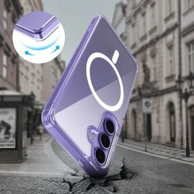 6. Tech-Protect FlexAir Hybrid MagSafe Hülle für Samsung Galaxy A57 5G – Transparent