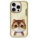 Nimmy Big Eyed Pet 2.0 Cat Case für iPhone 16 Pro - Grün