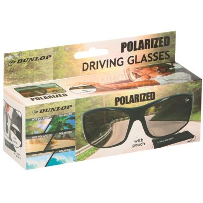 2. 130-mm-Polarisationsbrille mit Dunlop-Etui