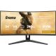 16. iiyama GCB3486WQSCP-B1 Monitor 34" VA 3440x1440 500cd/m2 0,4ms 2xHDMI 2xDP USB