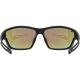 2. Uvex Sportstyle 806 Fahrradbrille – black matt/mirror blue