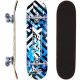 18. STREET BLAUES HOLZ-SKATEBOARD BEST SPORTING