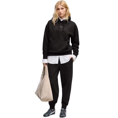 5. Damen-Hoodie Puma ESS Script Comfort Hoodie schwarz 694136 01
