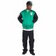 6. Mitchell & Ness NBA Boston Celtics Primetime Schwergewichts-Satinjacke Vintage Logo Celtics M JK8453-BCEKYGN