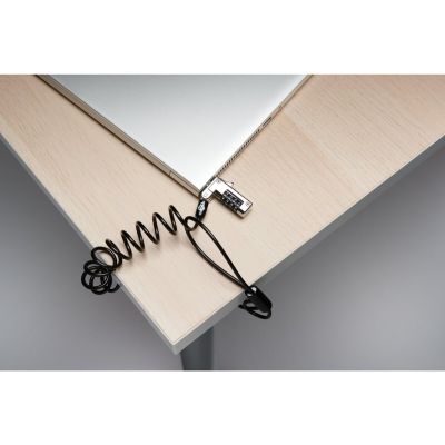 5. Kensington K60627WW Kabelschloss, Schwarz, Metallic, 1,8 m