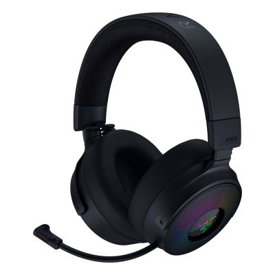 8. Razer Kraken V4 Pro Bluetooth-Over-Ear-Headset mit Mikrofon, kabellos, schwarz