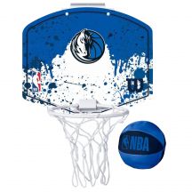  Mini Wilson NBA Team Dallas Mavericks Mini-Basketball-Rückwand WTBA1302DAL