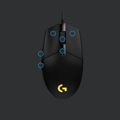 4. Logitech G203 Lightsync Maus