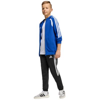 14. adidas Tiro 26 League Sweatshirt mit durchgehendem Reißverschluss für Kinder, Blau KF9102