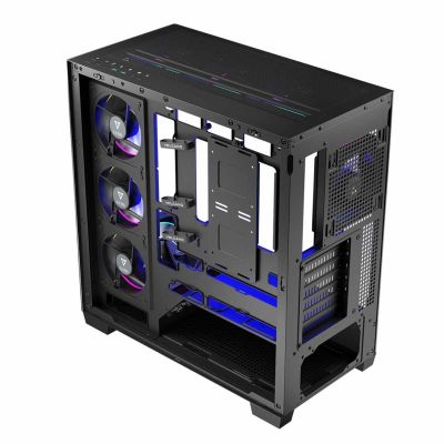 3. MODECOM VOLCANO STELLAR ARGB MIDI 8F SCHWARZES GEHÄUSE