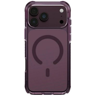 2. Uniq Combat Magclick Ladehülle für iPhone 18 Pro Max / 17 Pro Max – bordeauxrot