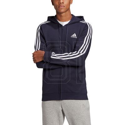 9. adidas Essentials Full-Zip Hoodie M GK9053