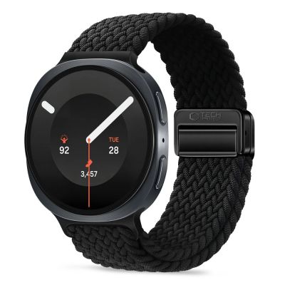 Tech-Protect NylonMag Armband für Samsung Galaxy Watch 40/44/46 mm – Schwarz