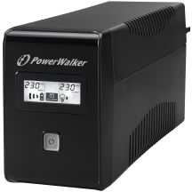 PowerWalker VI 850 LCD USV mit Line-Interactive-Technologie, 0,85 kVA, 480 W