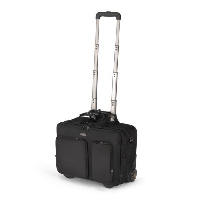 10. DICOTA D3250901 Laptoptasche 40,6 cm (16") im Kofferstil mit Füßen, Schwarz