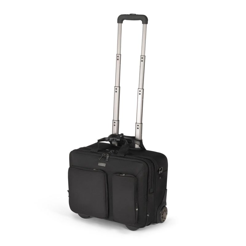10. DICOTA D3250901 Laptoptasche 40,6 cm (16") im Kofferstil mit Füßen, Schwarz