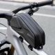 8. Rockbros Fahrradtasche, starr, Rahmen, Oberrohr, 1,4 l, Schwarz