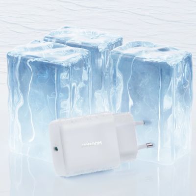 13. Joyroom JR-TCF24 USB-C PD 30W QC SFC Netzwerkladegerät – Weiß + 1 m USB-C-Kabel