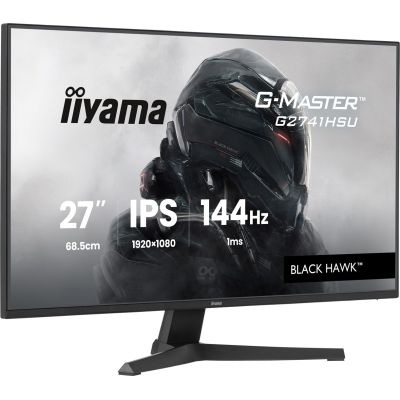 3. IIYAMA LED IPS Monitor 27" G2741HSU-B1 Black Hawk 144Hz