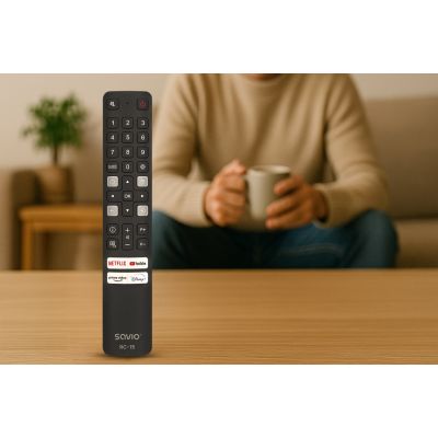 3. SAVIO Universalfernbedienung für Fernseher / Ersatz für TCL Smart TV RC-15
