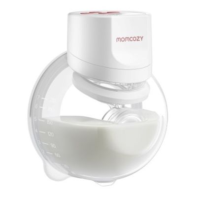 3. Momcozy S12 Pro Quick Pink Einzelpackung | Kabellose Milchpumpe, Weiß