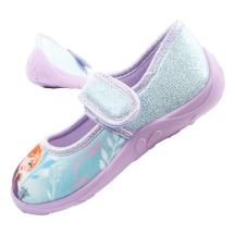 Leomil Frozen Kinderschuhe Ballerina Hausschuhe Hausschuhe mit Klettverschluss