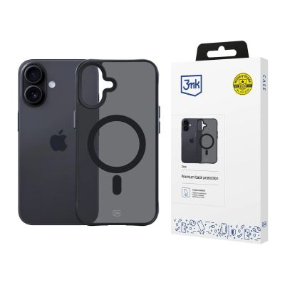 3mk Smoke MagCase für iPhone 17 - Schwarz Halbtransparent