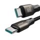 7. Joyroom Light-Speed ​​Serie S-A25 USB-C / USB-C Kabel 100W 1,2m - schwarz