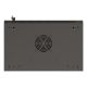 27. Wandmontierter Installationsschrank 19" 6U 540x350 schwarze Glastür LANBERG (Flat Pack)