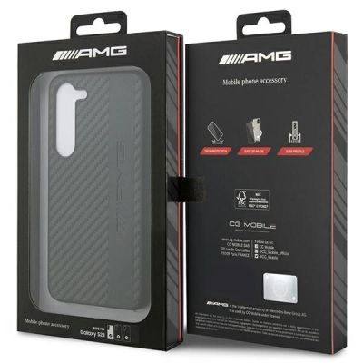8. AMG AMHCS23SBLSCA S23 S911 schwarz/schwarz Hardcase Carbon Stripe&Embossed