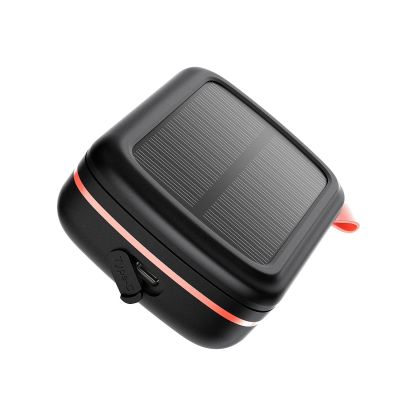 3. Choetech TWS kabellose Kopfhörer wasserdicht mit Solarpanel und integrierter 2500mAh Powerbank schwarz (BH-T05)