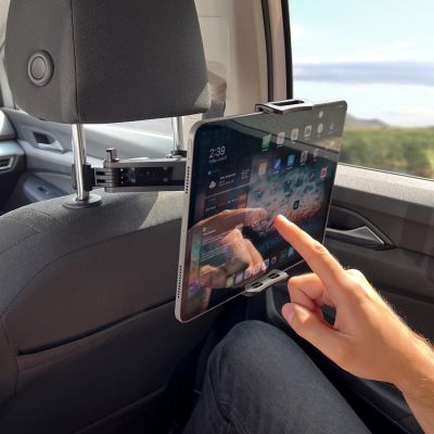 10. Wozinsky Verstellbarer Kopfstützenhalter für Tablet oder Telefon, Schwarz (WTHBK3)
