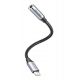 3. Vention Adapter Lightning-Stecker auf 3,5-mm-Klinke, 0,1 m, schwarz