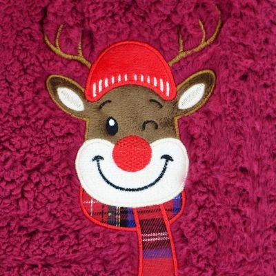 3. Weihnachts-Gummi-Wärmflasche 2L Rot
