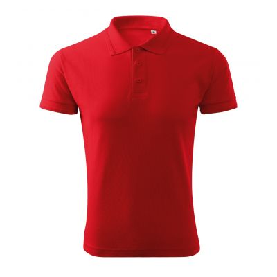 3. Malfini Pique Polo Free M MLI-F0307 rotes Poloshirt