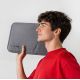 6. Wozinsky WTNP-14G Laptoptasche (13-14 Zoll) mit ausziehbarem Griff – Grau