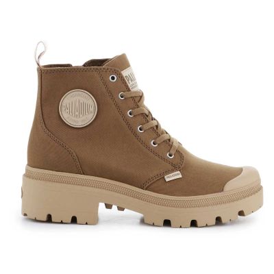 11. Palladium Pallabase Twill Butternut W 96907-204-M Schuhe