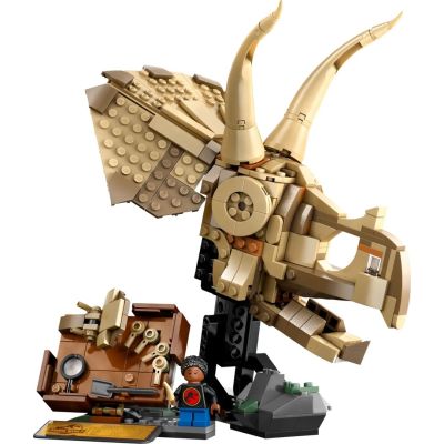3. LEGO Jurassic World 76969 Dinosaurierskelette: Triceratops-Schädel