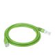 Patchkabel UTP A-LAN KKU5ZIE1 (RJ45 - RJ45; 1 m; UTP; Kat. 5e; grün)