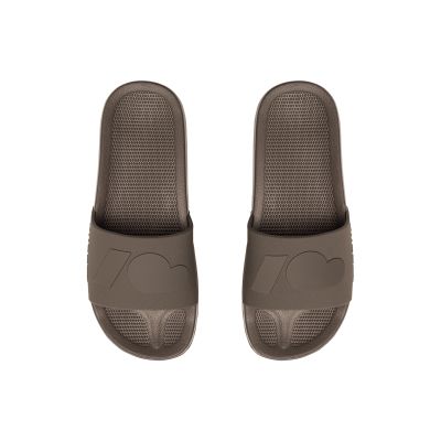 16. Kubota Basic Plain Cloud Brown Pool Flip-Flops K25SS-101-002-21-1