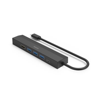 7. Hama 00200144 USB 3.2 Gen 1 (3.1 Gen 1) Typ-C Hubs und USB-C-Hubs 5000 Mbit/s Schwarz